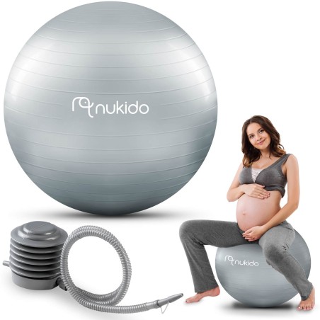 Raseduse aeroobikapall 65 cm hall