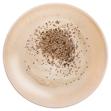 Köögi segamisnõu kaanega 27 cm, 5 liitrit