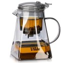 Klaaskann koos äravooluga teetõmmisega, 880 ml