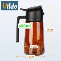 Klaas õli ja äädika pihusti, 450 ml