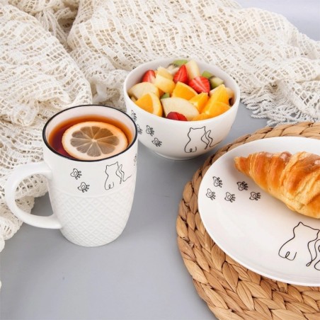 Portselankauss KOTEK 13 cm, 550 ml | FreshDesign.ee