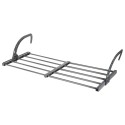 Hall metallist pesukuivati ​​radiaatoril, pikendatav, 45-83x35 cm