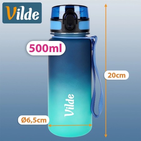Sinine veepudel 500 ml