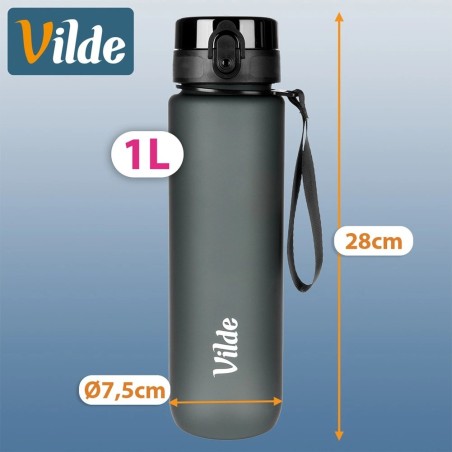 Veepudel must 1 liitrit