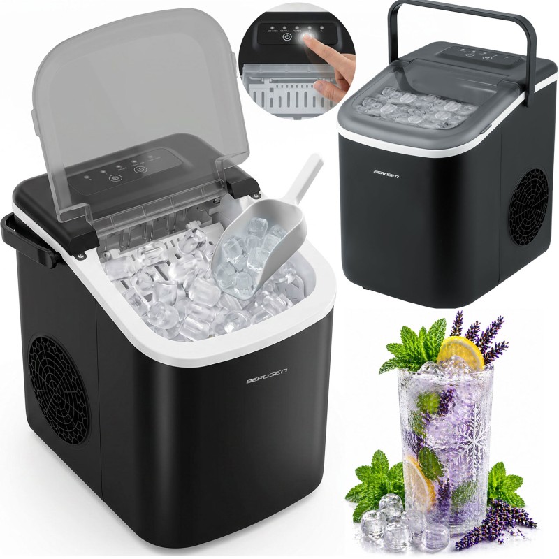 Jääkuubikumasin 1. 1 liitrit /12kg Berdsen BD-420 must