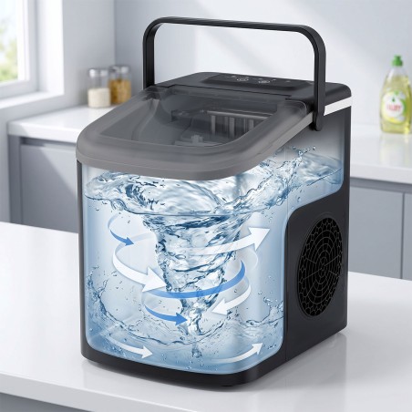 Jääkuubikumasin 1. 1 liitrit /12kg Berdsen BD-420 must