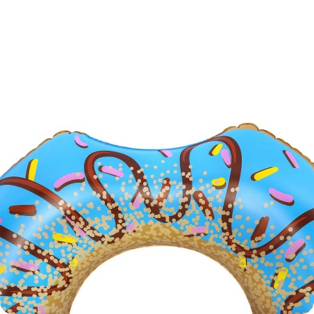 Täispuhutav ranna ujumisrõngas sinine Donut 107cm BESTWAY