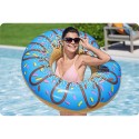 Täispuhutav ranna ujumisrõngas sinine Donut 107cm BESTWAY