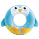 Pingviini ujumisrõngas 81 cm INTEX 59266