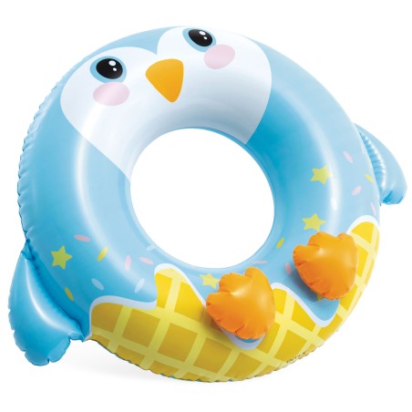 Pingviini ujumisrõngas 81 cm INTEX 59266
