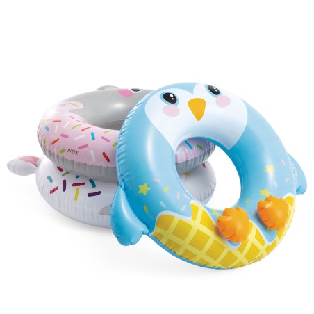 Pingviini ujumisrõngas 81 cm INTEX 59266