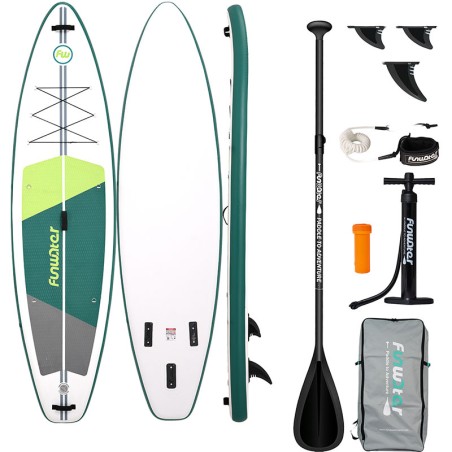 FunWater SUP aerulaud SUPFW69A 3,35 m (roheline-valge)