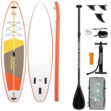 FunWater SUP aerulaud SUPFW69B 3,35 m (oranž-valge)