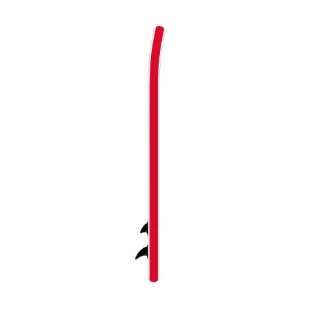 FunWater SUP aerulaud SUPFW69C 3,35 m (punane-valge)