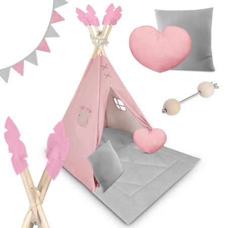 Tipi telk lastele- roosa