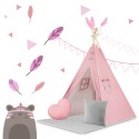 Tipi telk lastele- roosa