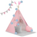 Tipi telk lastele- roosa