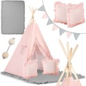 Tipi telk lastele  - heleroosa