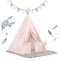 Tipi telk lastele  - heleroosa