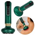 Pihushoitav masseerija, elektriline Hiina kuputus USB, 12 taset, roheline