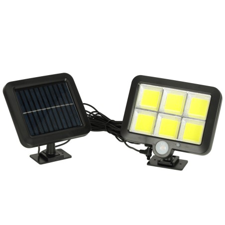 Päikese liikumis- ja hämarusanduriga lamp 120 LED