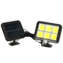 Päikese liikumis- ja hämarusanduriga lamp 120 LED