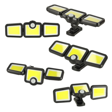 LED päikeselamp 3in1 koos hämaruse liikumisanduriga