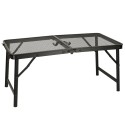 LUARO turismilaud telkimislaud 80 x 40 x 66 x 37 cm kokkuklapitav laud 80 x 40 x 66 x 37 cm
