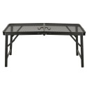 LUARO turismilaud telkimislaud 80 x 40 x 66 x 37 cm kokkuklapitav laud 80 x 40 x 66 x 37 cm