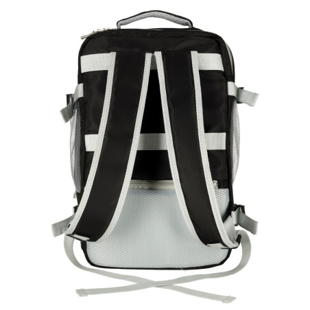 Reisikott lennukile veekindel USB-kaabel 45x16x28cm must