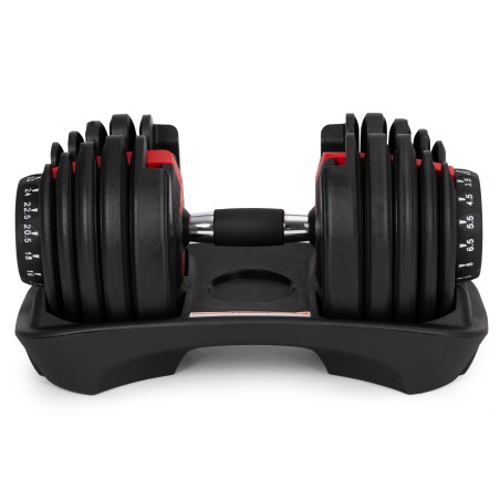 Reguleeritav malmist hantel alusega 2,5-24 kg, MOVEPRO