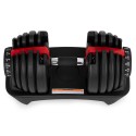 Reguleeritav malmist hantel alusega 2,5-24 kg, MOVEPRO