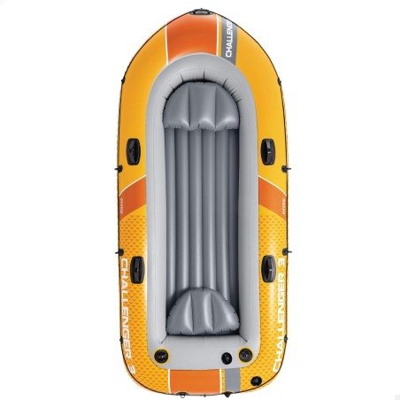 Kummipaat Challenger 3, 3-kohaline, pumba ja 2 aeruga, INTEX, 66313