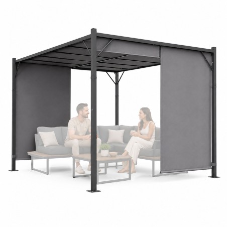 Aia pergola terrass 3x4 m terasest lehtla varikatus hall 