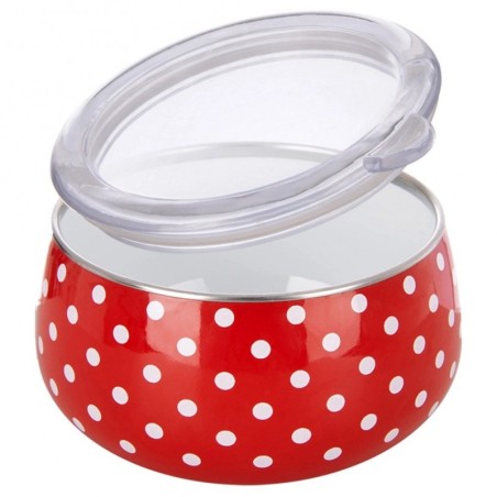 Emaileeritud kauss kaanega TECKA 600 ml | FreshDesign.ee