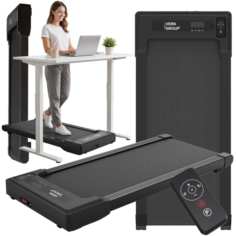 Kodune elektriline jooksurada laua alla paigutamiseks, treeninguks, walking pad