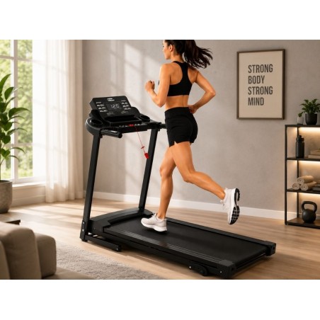 Elektriline jooksurada koduse treeningu ja fitnessi jaoks bluetooth 12 km/h 120 kg