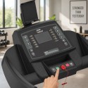 Kodune kokkuklapitav elektriline jooksurada, reguleeritav kaldenurk, kandevõime 135 kg, kiirus 16 km/h