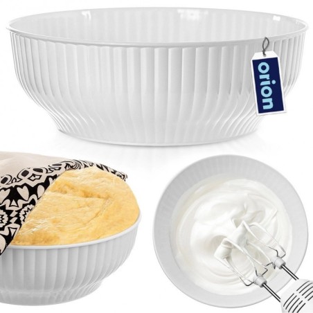 Valge köögikauss 30 cm, 5 liitrit | FreshDesign.ee