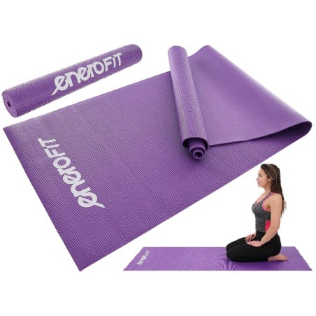 Libisemisvastane joogamatt 173X61X0,3CM LILLA ENERO FIT
