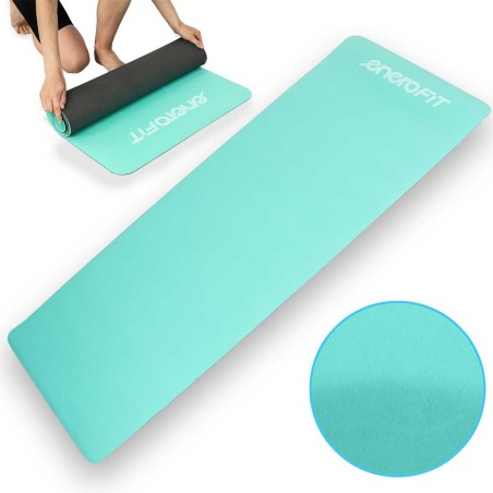 JOOGA- JA FITNESSMATT TPE libisemisvastane mündi-HALL ENERO FIT
