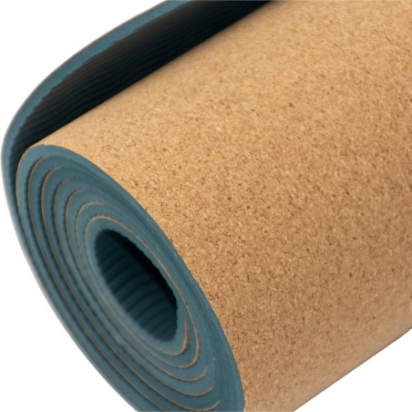 KORKJOOGA TREENINGMATT 183x61x0,4cm ENERO FIT