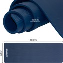 FITNESS MATT NBR libisemisvastane 183x60x1cm SININE + ENERO FIT KATE