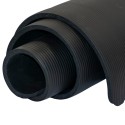 FITNESS MATT NBR libisemisvastane 183x61x1,5cm MUST + ENERO FIT KATE