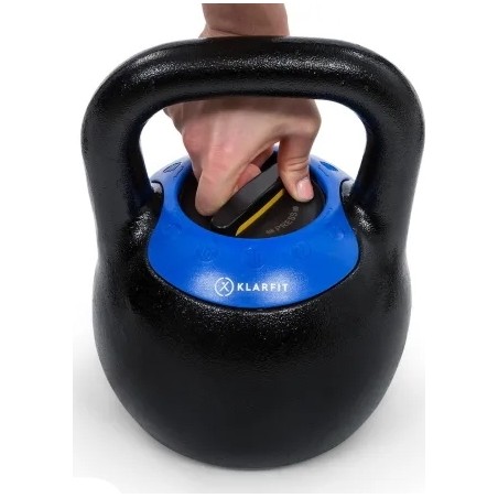 Reguleeritav Kettlebell KLARFIT Adjustabell 16/18/20/22/24 kg