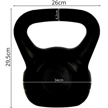 KOMPOSIIT hantel KETTLEBELL 12KG ENERO FIT WIGHT
