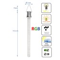 LED-päikeselamp riputamiseks SOPLE RGB SP-6267 (3 tk, 17,5 cm)