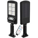 Päikese tänavavalgusti 120 LED-i, SP-6512 • kaugjuhtimispult