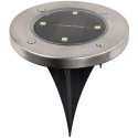 Päikeselamp maasse 4 LED SMD – komplekt 4 tk (26313)