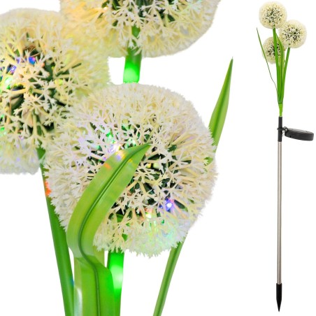 Päikeselamp aiavalgusti Dandelion 48 LED, 78 cm